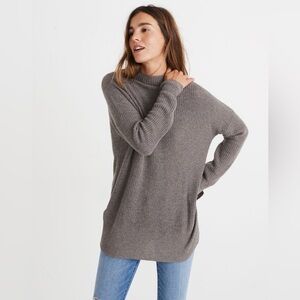 Madewell mockneck sweater tunic.